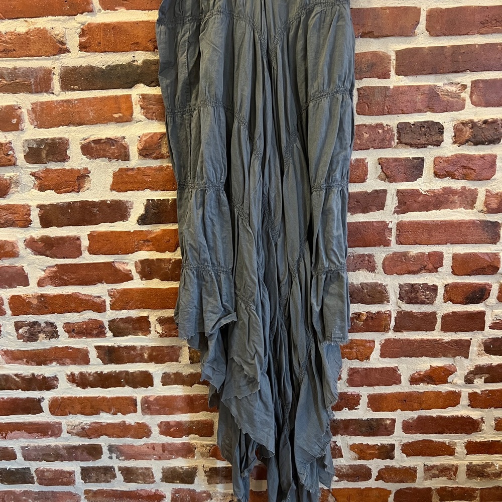 Chic Charcoal Women's Maxi Skirt